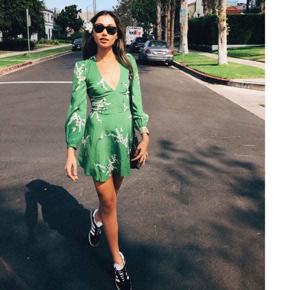 Réalisation Par The Kate Dress in Summer Loving Green - Picture 6 of 6